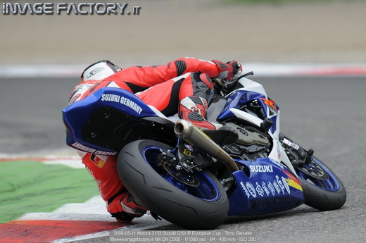2008-05-11 Monza 3133 Suzuki GSX R European Cup - Timo Gieseler